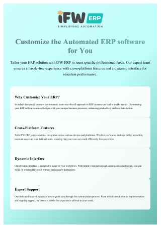 ifw Erp Pdf