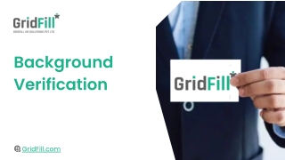 Trusted Background Verification Services in Mumbai | GridFill