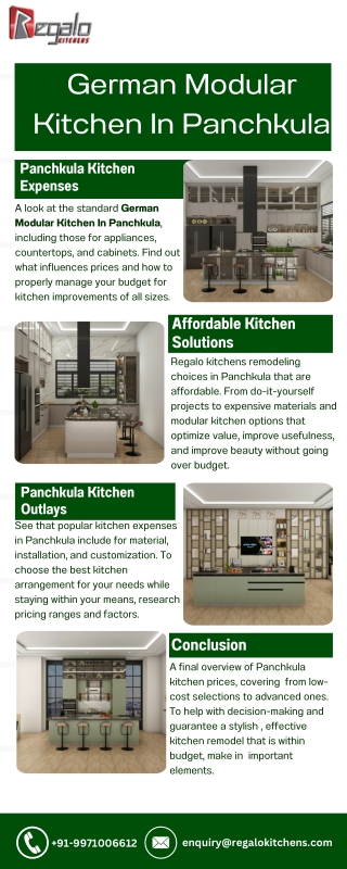 German Modular Kitchen In Panchkula