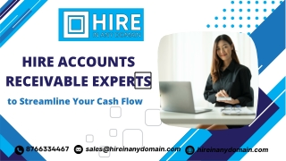 Hire Accounts Receivable Experts