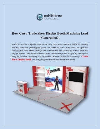 Why Is a Professionally Designed Trade Show Booth Important