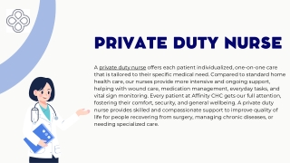 Private Duty Nurse