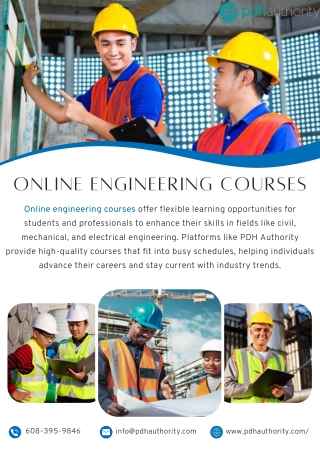 Online engineering courses