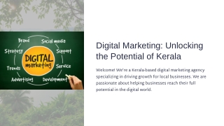 Elevate Your Brand: Top Digital Marketing Agency in Kerala