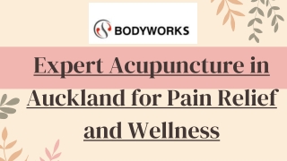 Acupuncture Auckland - Natural Pain Relief and Wellness