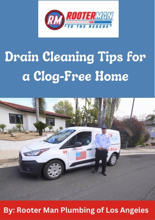 Drain Cleaning Tips for a Clog-Free Home
