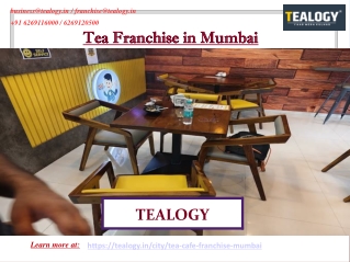 Tea Franchise in Mumbai