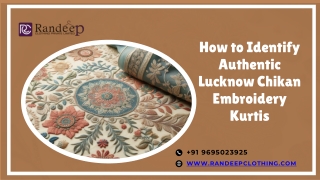 How to Identify Authentic Lucknow Chikan Embroidery Kurtis