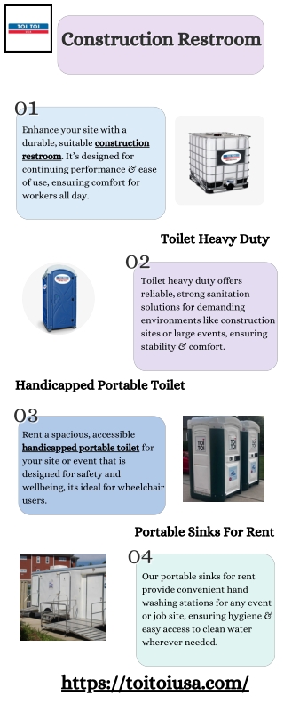 Construction Restroom