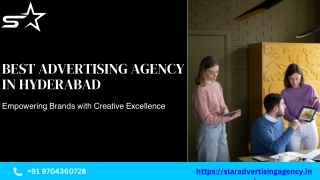 Best Advertising Agency in Hyderabad