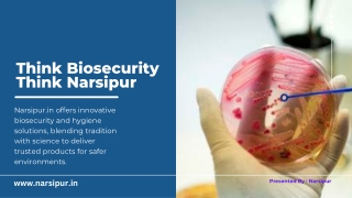 Biosecurity Solutions for Safety and Protection at Narsipur