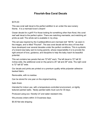 Flourish-Sea Coral Decals (1)