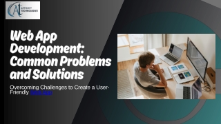web app development problems and solutions ppt