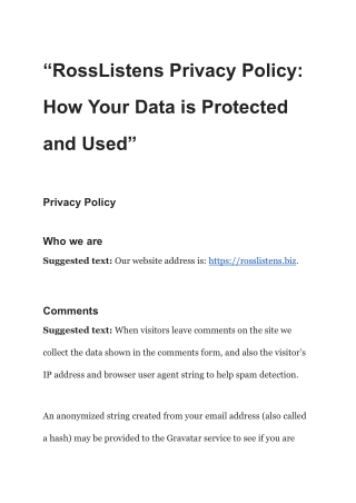 RossListens.com – Take Ross Survey – Win $1000 Gift