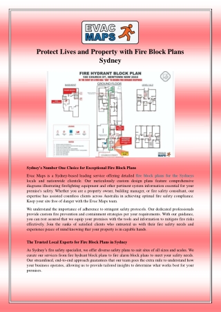 Protect Lives and Property with Fire Block Plans Sydney