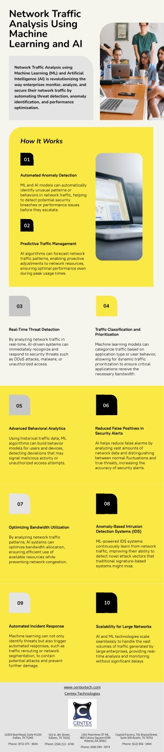 Network Traffic Analysis Using Machine Learning and AI