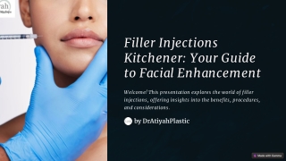 Filler Injections Kitchener