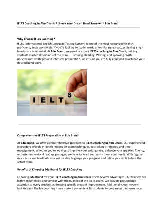 ielts training in abu dhabi