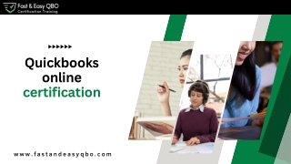 quickbooks online certification