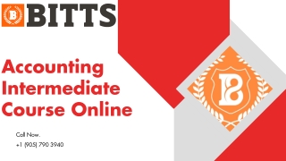 Are You Searching For Accounting Intermediate Course Online