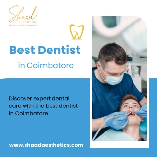 Best Dentist in Coimbatore