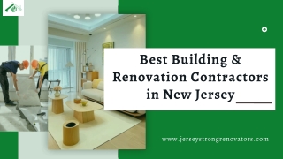 Best Building & Renovation Contractors in New Jersey