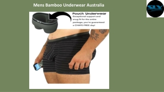 Mens Bamboo Underwear Australia