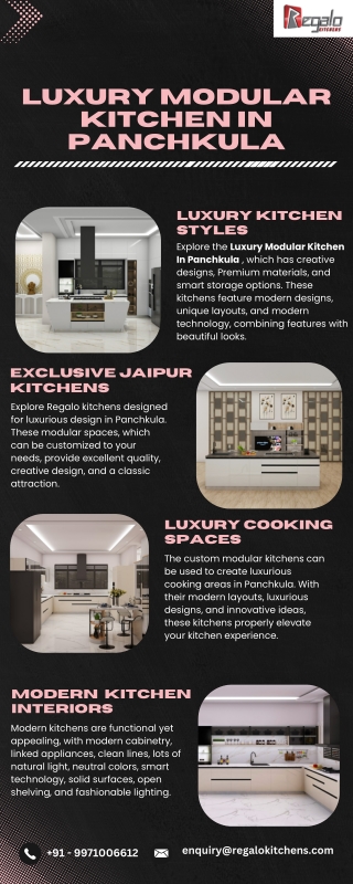 Luxury Modular Kitchen In Panchkula