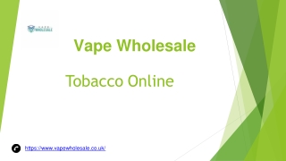 Vape Wholesale