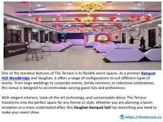 Versatile Spaces for Every Occasion