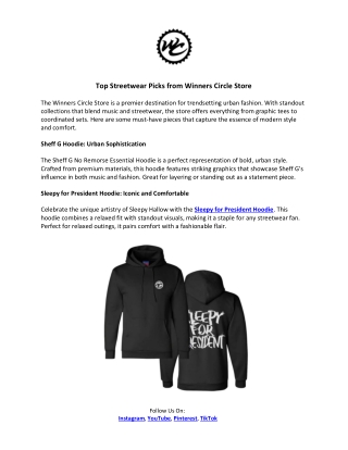 WC- Sleepy for President Hoodie