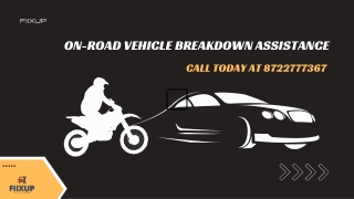 On-Road Vehicle Breakdown Assistance—Call Today at 8722777367