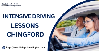 Intensive Driving Lessons Chingford