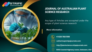 Journal of Australian Plant Science Research