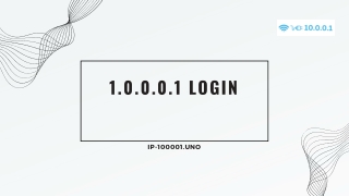 How to Secure Your Router with 1.0.0.0.1 Login - ip-100001.uno