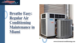 Air Conditioning Maintenance in Miami