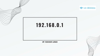 Fixing Common Network Problems with 192.168.0.1 - ip-100001.uno