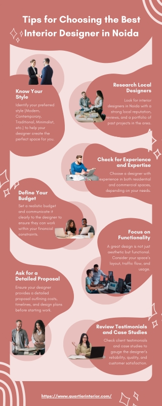 Tips for Choosing the Best Interior Designer in Noida