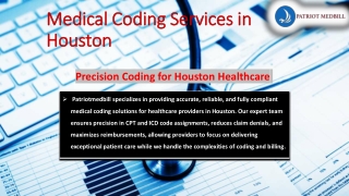 Expert Medical Coding for Houston Healthcare Providers