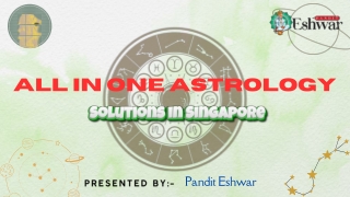 Pandit Eshwar All in One Astrology Solutions in Singapore