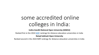 prestigious colleges