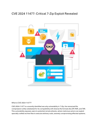 CVE 2024 11477 Critical 7-Zip Exploit Revealed