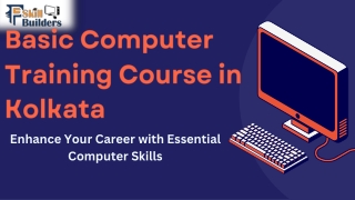 Basic Computer Training Course in Kolkata