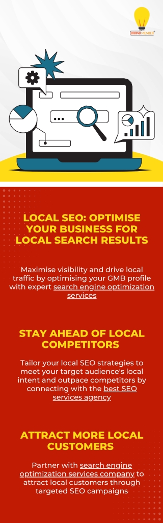 LOCAL SEO OPTIMISE YOUR BUSINESS FOR LOCAL SEARCH RESULTS
