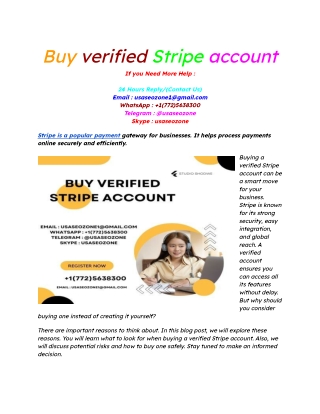 Buy verified Stripe account (2)