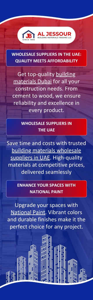 WHOLESALE SUPPLIERS IN THE UAE QUALITY MEETS AFFORDABILITY