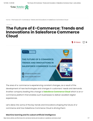 The Future of E-Commerce_ Trends and Innovations in Salesforce Commerce Cloud