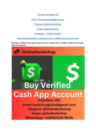 Buy Verified Cash App Account