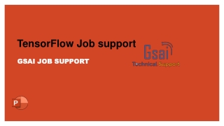 TensorFlow Job support