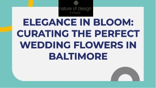 Wedding flowers Baltimore
